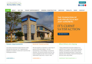 Commercial Builders Website