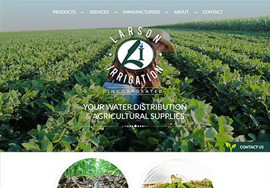 Larson Irrigation Website