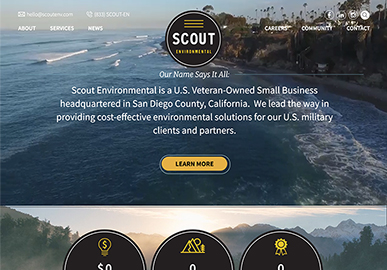 Scout Environmental Website