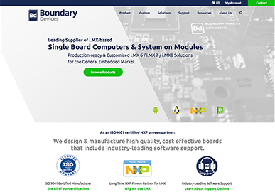 Boundary Devices Website