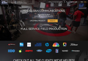 HVS Sloan Productions Website