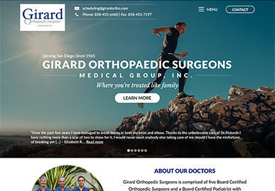 Girard Ortho Website