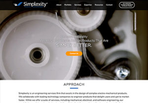 Simplexity Product Development Website