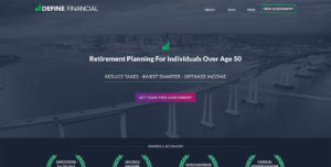 Define Financial Website