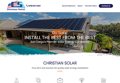 Christian Solar Website