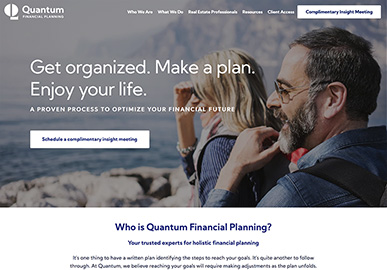 Quantum Financial Planning Website