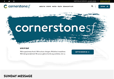 Cornerstone SF Website
