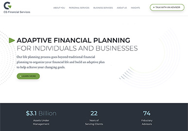 CG Financial Website