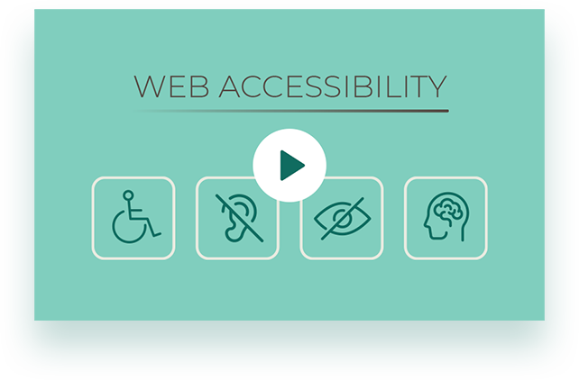 web accessibility video