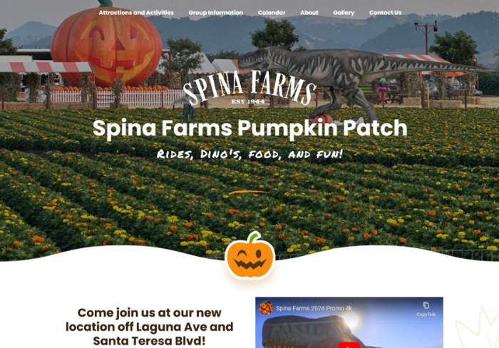 Spina Farms Pumpkin Patch