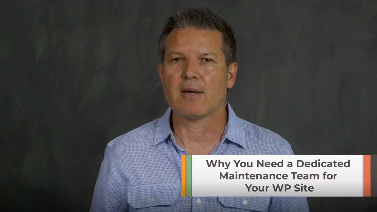 Why You Need a Dedicated Maintenance Team for Your WordPress Site