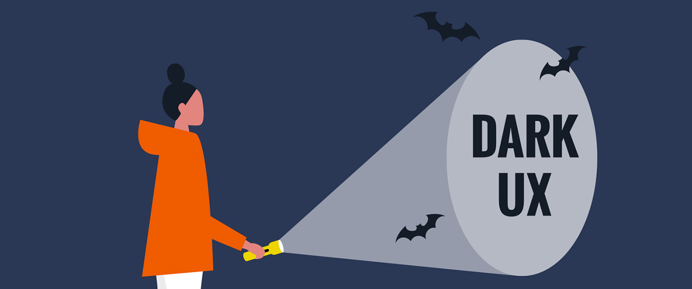 Dark UX Illustration