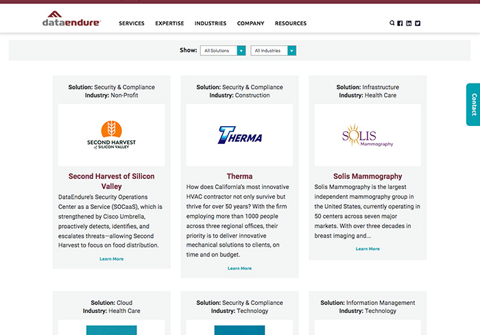 Data Endure Case Studies