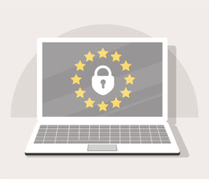 Illustration with GDPR Logo