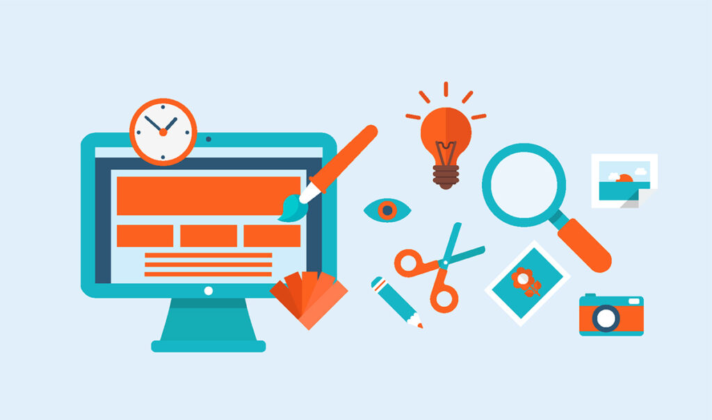 Website image optimization showing file size reduction while maintaining quality