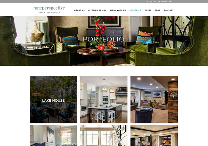 New Perspective Design Website