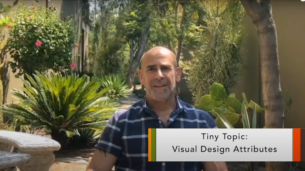 Using Visual Design Elements on Your Site