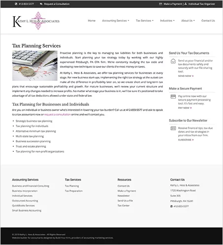 Generic Services Page <br />(not a TinyFrog project)